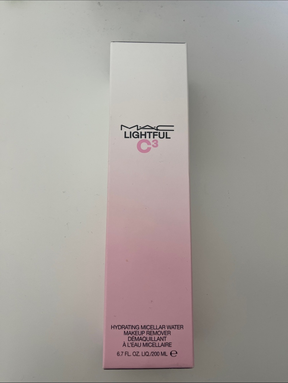 MAC Cosmetics Lightful C3 Hydrating Micellar Water - Pink Gradient